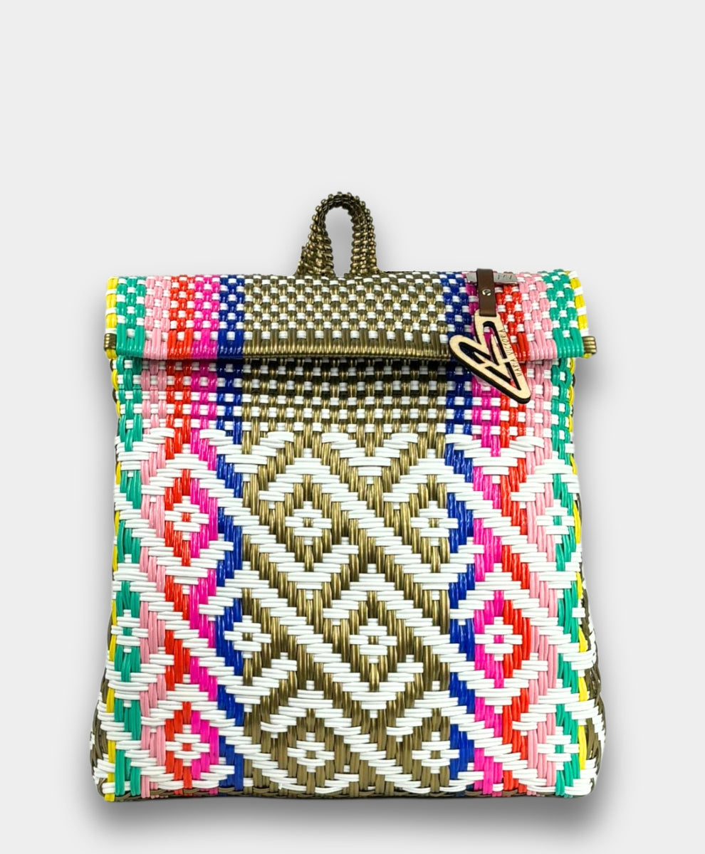Maria Victoria | Spark BK | Upcycled, Handwoven, Multicolor 