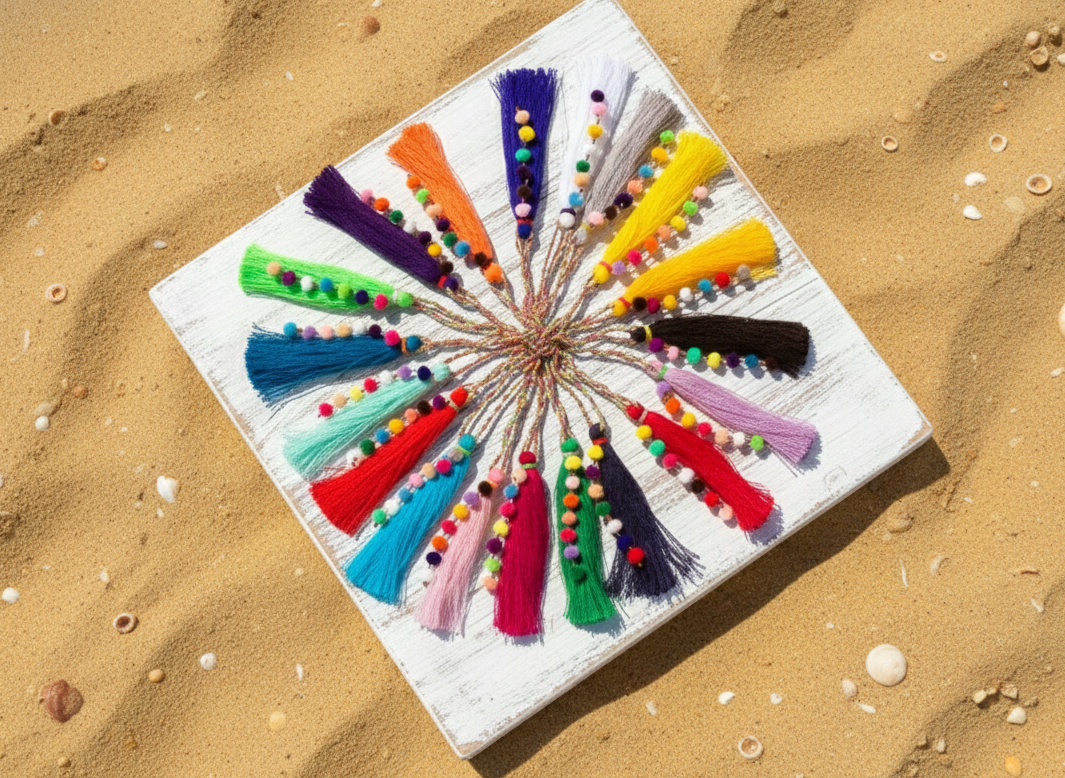 Maria Victoria | Gelato WB BK | Upcycled, Handwoven, Backpack display picture 1